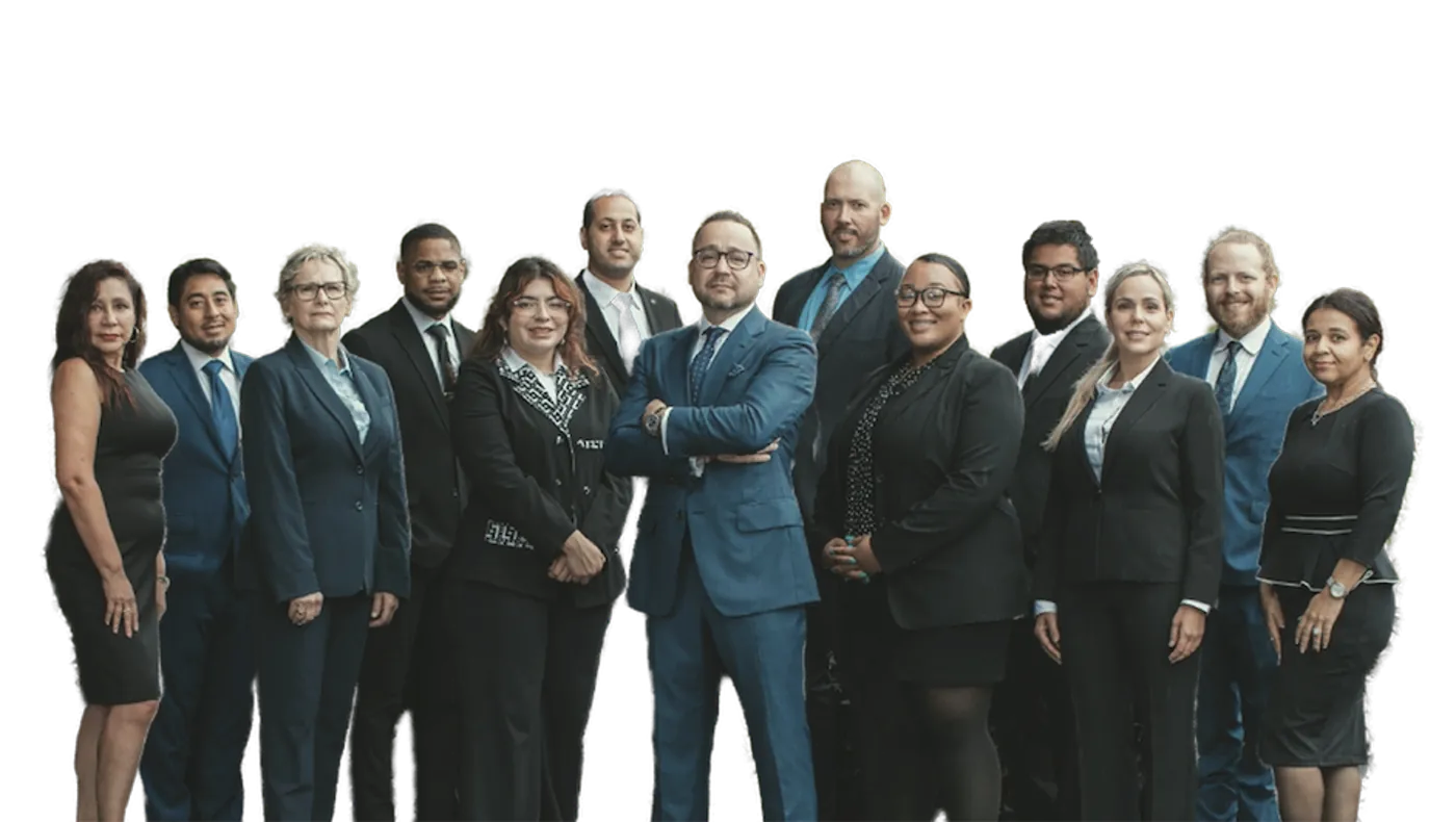 The full Rodriguez Law Firm legal team